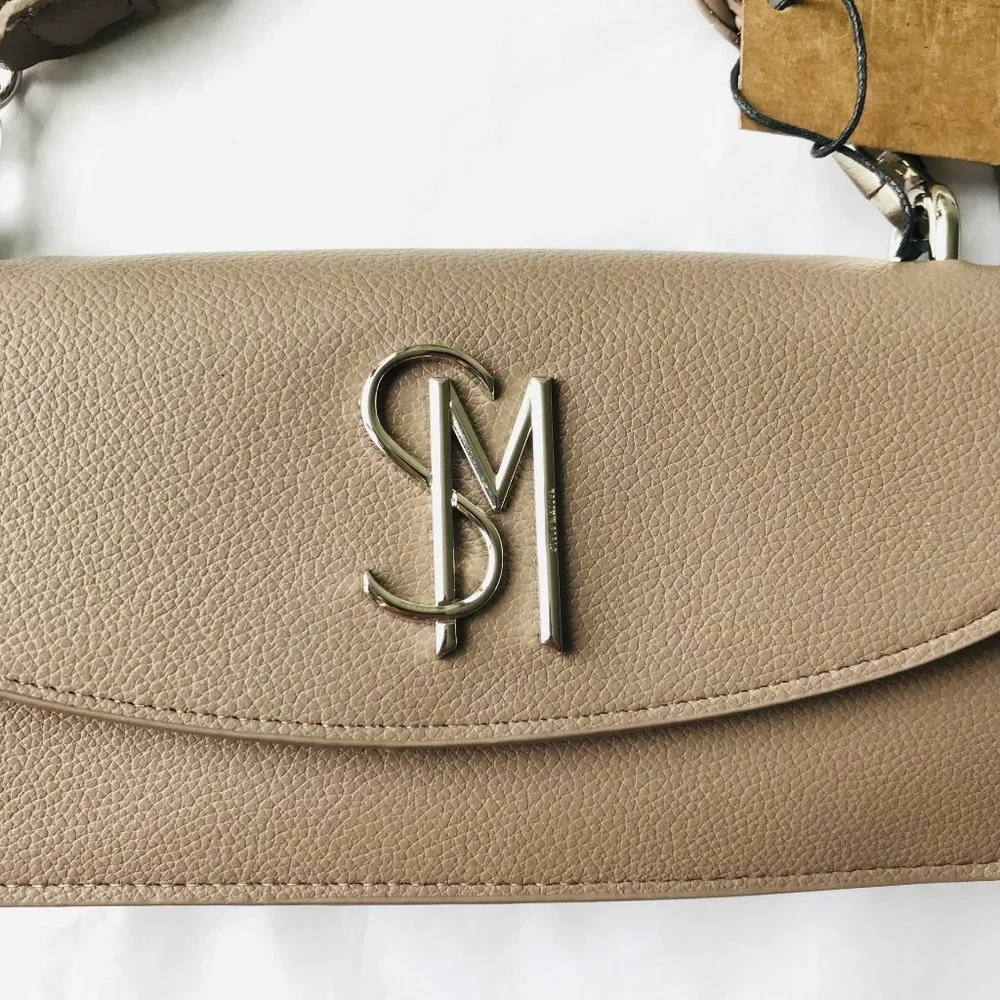 Steve Madden Purse Crossbody top handle wallet Mushroom - Picture 2 of 7